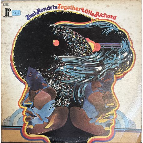 JIMI HENDRIX LITTLE RICHARD - TOGETHER PLAK