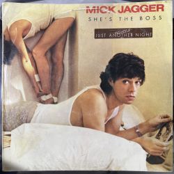 MICK JAGGER - SHE'S THE BOSS PLAK