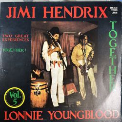 JIMI HENDRIX LONNIE YOUNGBLOOD TOGETHER VOL.5 PLAK