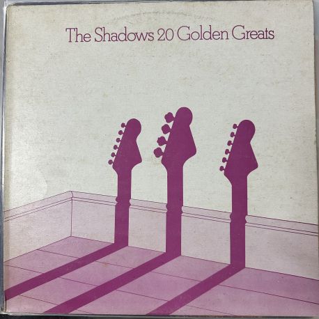 THE SHADOWS - 20 GOLDEN GREATS PLAK