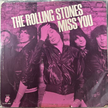 THE ROLLING STONES - MISS YOU PEMBE RENKLİ PLAK