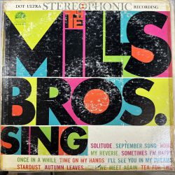 THE MILLS BROTHERS SING PLAK