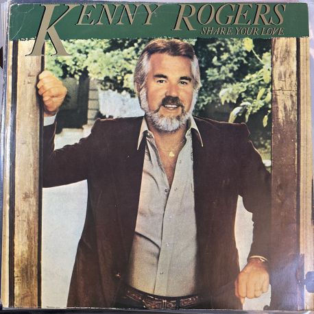 KENNY ROGERS - SHARE YOUR LOVE PLAK