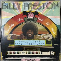 BILLY PRESTON - EVERYBODY LIKES SOME KIND OF MUSIC PLAK