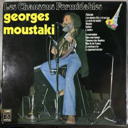 GEORGES MOUSTAKI - LES CHANSONS FORMIDABLES PLAK