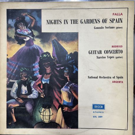 NIGHTS IN THE GARDENS OF SPAIN / GUITAR CONCERTO PLAK