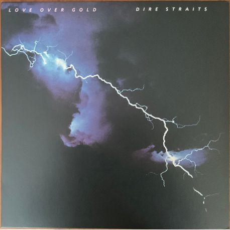 DIRE STRAITS - LOVE OVER GOLD PLAK